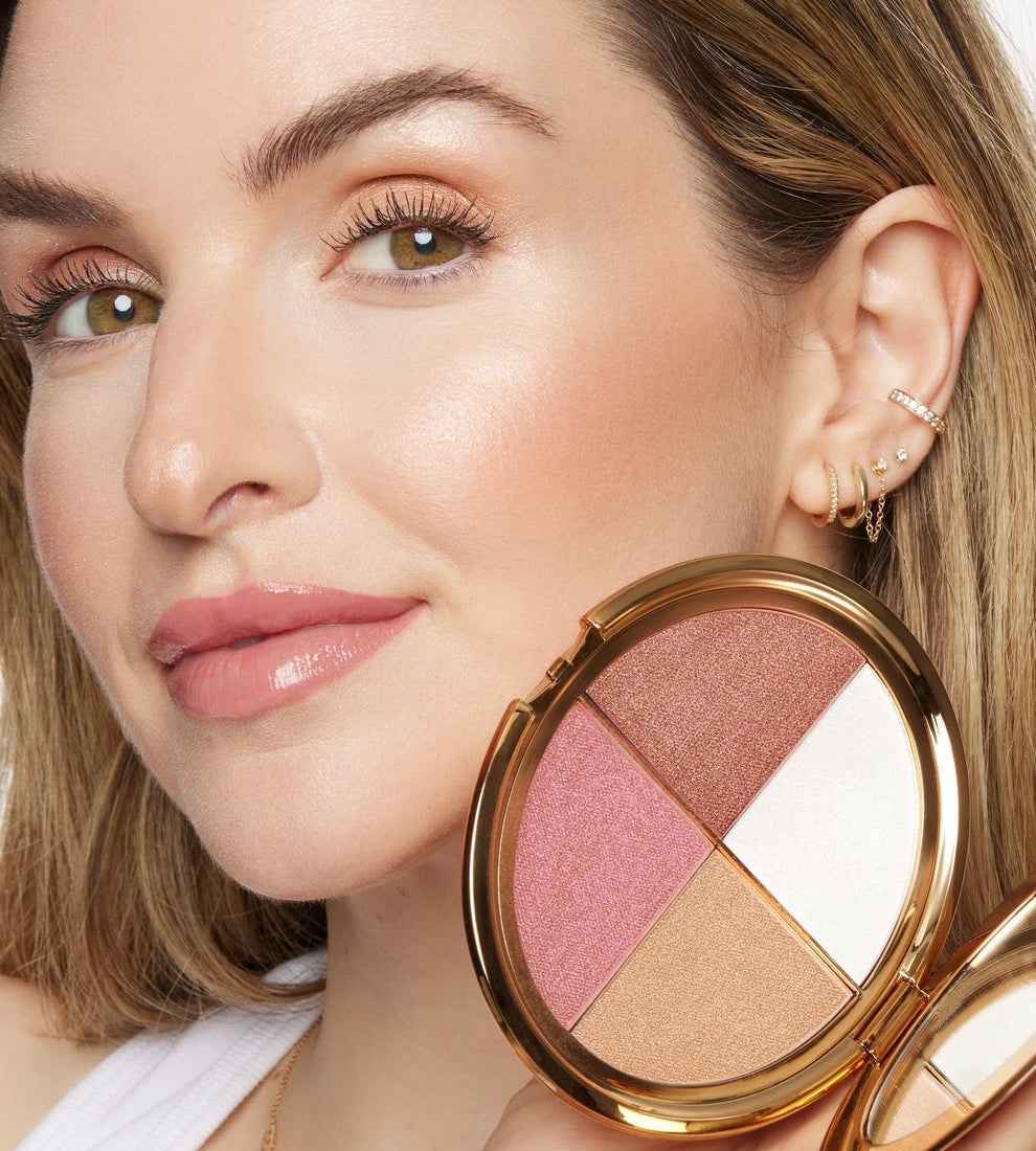Glow Gallery Highlighting Eye & Cheek Palette✨